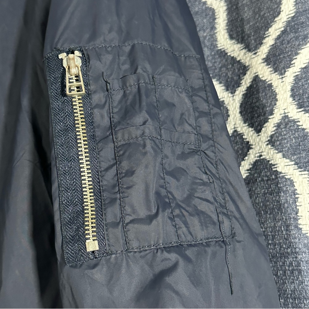 Navy Bomber Jacket - Picture 4 of 5